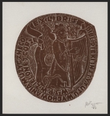 Exlibris Biblioteki Instytutu Wychowania Muzycznego W.S.P. w Zielonej Górze