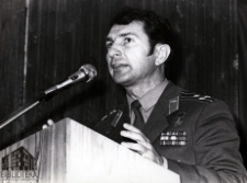 Wystąpienie w czasie Dni Gagarinowskich kosmonauty Jurija Wisiljewicza Małyszewa