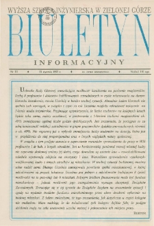 Biuletyn Informacyjny, nr 11 (13 stycznia 1992 r.)