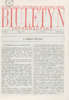Biuletyn Informacyjny, nr 2 (1 lutego 1993 r.)