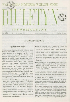 Biuletyn Informacyjny, nr 4 (1 kwiecień 1993 r.)