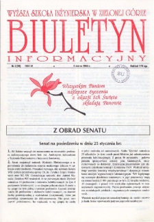 Biuletyn Informacyjny, nr 2 (8 marca 1995 r.)