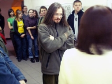 Pokaz grafiki - relacja fotograficzna z wernisażu (fot. 5)