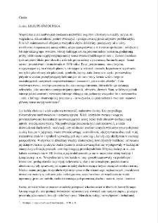 Janina Kraupe-Świderska - Credo