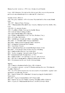 Dariusz Gajewski - informacja o artyście