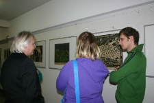 Zbigniew Karpiński - 1920-1996 monotypie - relacja fotograficzna z wernisażu (fot. 5)