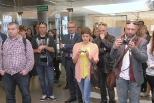 Poszukiwania i konfrontacje - relacja fotograficzna z wernisażu (fot. 5)