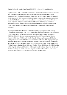 Dariusz Syrkowski - informacja o artyście