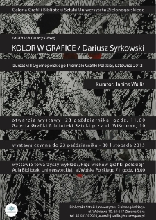 Kolor w grafice - relacja fotograficzna z wernisażu (fot. 6)