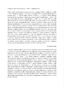 Tadeusz Gustaw Wiktor - informacja o artyście