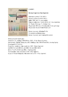 Farben - informacja o wystawie