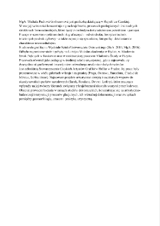 Michala Pechov&aacute; Gorbunovov&aacute; - informacja o artystce