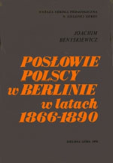 Posłowie polscy w Berlinie w latach 1866-1890