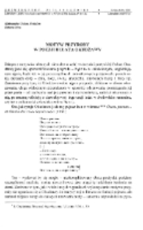 Motyw przyrody w poezji Bułata Okudżawy