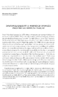 Światopogląd ludowy a kompozycja opowieści Walentina Rasputina "Żyj i pamiętaj"