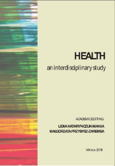 Health an interdisciplinary study - spis treści