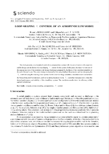 Loop-shaping H[the sign of infinity] control of an aeropendulum model