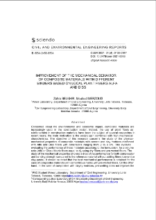 Improvement of the Mechanical Behavior of Composite Materials with Different Binders Based on Local Plant Fibers Alfa and Diss