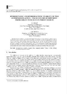 Hydrodynamic and hydromagnetic stability of two superposed elastico - viscous fluids of different permeability with dust in porous medium