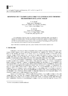 Response due to impulsive force in generalized thermo-microstretch elastic solid