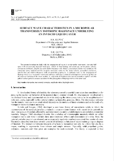 Surface wave characteristics in a micropolar transversely isotropic halfspace underlying an inviscid liquid layer