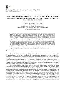MHD two-layered unsteady fluid flow and heat transfer through a horizontal channel between parallel plates in a rotating system