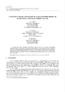 Unsteady convection flow of a magnetomicropolar fluid past a vertical porous plate