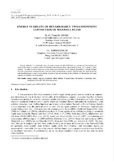 Energy stability of Benard-Darcy two-component convection of Maxwell fluid