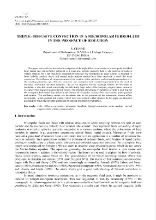 Triple- diffusive convection in a micropolar errofluid in the presence of rotation