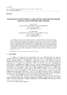 Marangoni convection in a relatively hotter or cooler liquid layer with free boundaries