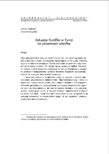 Sytuacja Kurdów w Turcji na przestrzeni wieków