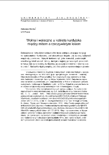Wolna i waleczna - kobieta kurdyjska między mitem a rzeczywistym losem