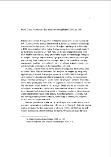 Maria Giedz, Kurdystan. Bez miejsca na mapie - recenzja