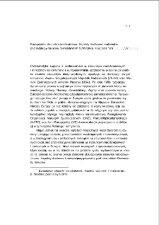Europejskie stosunki narodowościowe. Aspekty duchowe i materialne - recenzja