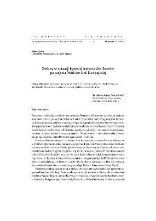 Changes in the living conditions of the Cracovian Roma after Polish accession to the EU = Zmiany w sytuacji bytowej krakowskich Romów po wejściu Polski do Unii Europejskiej
