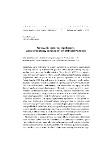 Creating apparent bipolarity as an elementary component of activity of Podemos = Kreowanie pozornej bipolarności jako elementarny komponent działalności Podemos