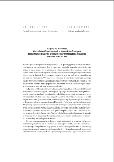 Małgorzata Myśliwiec, Pozycja partii regionalnych w systemie politycznym wsp&oacute;łczesnej Hiszpanii - recenzja