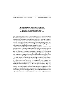 Bernard Piotrowski, Skandynawia współczesna w poszukiwaniu nowych dróg rozwoju (1975-2014) - recenzja