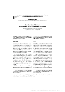 The role of children`s literature in the patriotism, and the upbringing of Kurdish children = Rola literatury dziecięcej w patriotyzmie i wychowaniu dzieci kurdyjskich