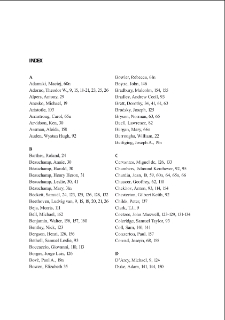 Zeszyty Naukowe Uniwersytetu Zielonogórskiego: Seria Scripta Humana, t. 14: Modernism Re-visited - Index
