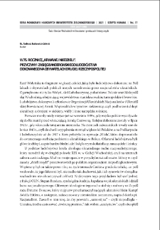 W 75. Rocznicę "Krwawej Niedzieli". Przyczyny i zasięg banderowskiego ludobójstwa dokonanego na obywatelach Drugiej Rzeczypospolitej = Nn the 75th anniversary of "Bloody Sunday". Causes and range of the bandera genocide committed against the citizens of the Second Polish Republic