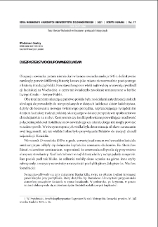 Duszpasterstwo okupowanego Lwowa = Pastoral care of occupied Lvov