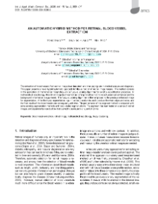 An automatic hybrid method for retinal blood vessel extraction