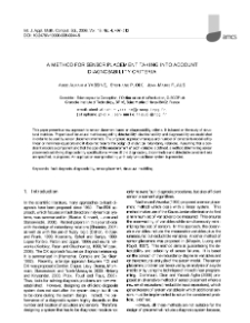 A method for sensor placement taking into account diagnosability criteria