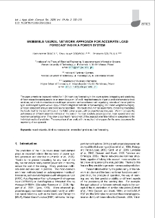 Ensemble neural network approach for accurate load forecasting in a power system