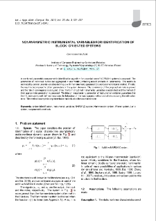 Nonparametric instrumental variables for identification of block-oriented systems