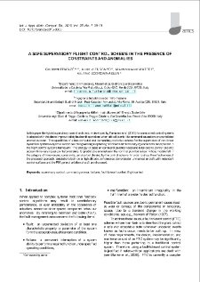 A safe supervisory flight control scheme in the presence of constraints and anomalies