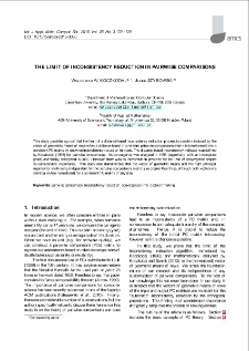 The limit of inconsistency reduction in pairwise comparisons