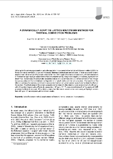 A dynamically adaptive lattice Boltzmann method for thermal convection problems