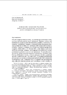 Kobiecość i męskość Polak&oacute;w. Społeczno-kulturowy wymiar płci jako kategoria analityczna = Femininity and masculinity of Poles: the socio-cultural dimension of gender as an analytic category